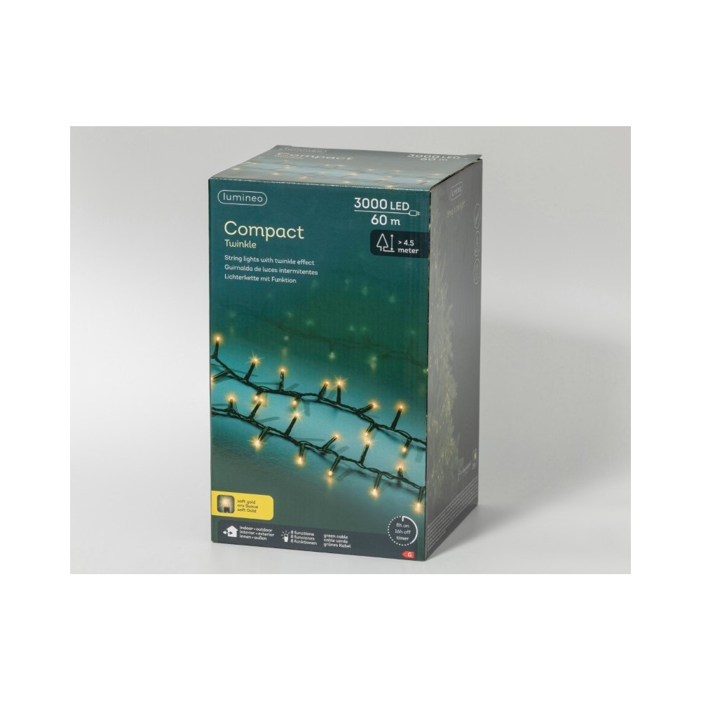 LUCI 3000 LED LUCE CALDA L.6MT. ESTERNO